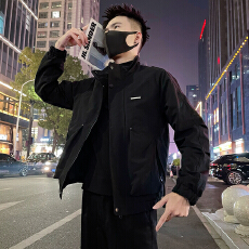 /P98控145 2026春秋款休闲潮流百搭男士立领工装夹克