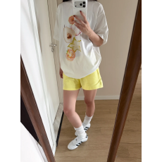 批发韩国大码女装纯棉210克100%棉女夏装慵懒宽松百搭印花短袖T恤韩系