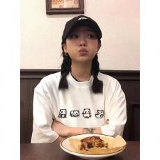 批发韩国大码女装纯棉210克100%棉女夏装慵懒宽松百搭印花短袖<b class='q'>T</b><b class='q'>恤</b>韩系