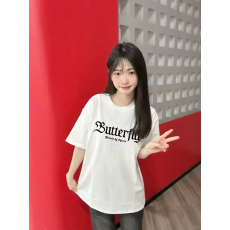 批发韩国<b class='q'>大</b>码女装纯棉210克100%棉女夏装慵懒宽松百搭印花短袖<b class='q'>T</b><b class='q'>恤</b>韩系