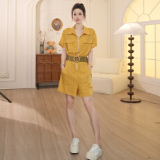 批发官图  高级感时尚工装<b class='q'>连体</b>裤女2026夏季新款气质别致时髦显瘦裤子