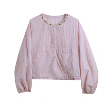 批发官图  小众设计感韩系简约<b class='q'>短款</b>外套女2026夏季新款慵懒风遮肉上衣