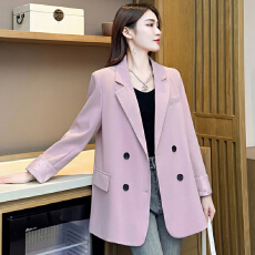 批发官图  国风西装外套女2026春<b class='q'>秋</b>新款洋气宽松显瘦设计感百搭上衣潮