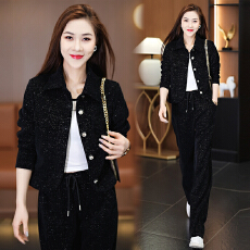 批发官图  高级感洋气休闲套装女<b class='q'>百搭</b>2026年春求新款时尚<b class='q'>运动服</b>两件套