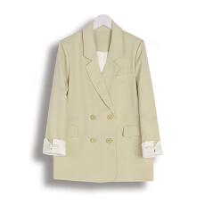 批发官图  新中式国风盘扣西装外套女2026春<b class='q'>秋</b>季新款宽松气质显瘦上衣