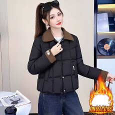 批发官图  欧货时尚<b class='q'>妈妈</b>装长袖棉服女2025冬季新款洋气百搭开衫外套潮