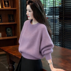 批发官图  洋气漂亮慵懒松弛风<b class='q'>毛衣</b>女2026秋冬<b class='q'>新款</b>小个子减龄针织衫潮