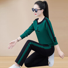 批发官图  高含棉休闲运动服套<b class='q'>装</b><b class='q'>女</b>2026年秋季新款时尚上衣长裤两件套