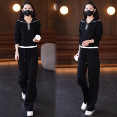 批发官图  高含棉韩版洋气<b class='q'>运动服</b>套装2026春季新款<b class='q'>百搭</b>卫衣长裤两件套