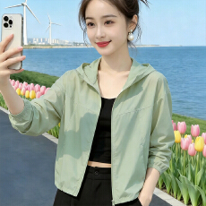 批发官图  2026年夏季新款独特漂亮时尚百搭休闲防晒宽松<b class='q'>显瘦</b>短外套女