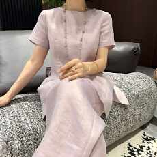批发官图  2026年夏季新款松弛感休闲套装女设计短袖上衣休闲裤两件套