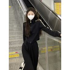 批发运动套装女秋季ins潮学生韩版宽松<b class='q'>显瘦</b>时尚网红休闲两件套跑步服