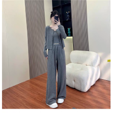 批发卫衣运动吊带套装女秋季2025新款氛围高级感韩系流行穿搭一整套装