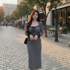 批发温柔御姐风套装裙女<b class='q'>春</b>秋新款高级感减龄开衫外套吊带半身裙三件套