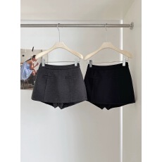 批发欧洲站秋冬新款防走光短裙韩系百搭高腰显瘦高级感小个子裤裙<b class='q'>女</b>