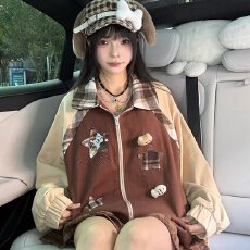 批发<b class='q'>潮牌</b>棒球服男女装2025秋冬新款青少年帅气时尚夹克学院外套棒球衫