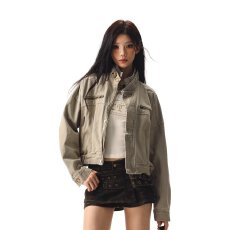 批发春季防风<b class='q'>夹克</b><b class='q'>牛仔</b>外套百搭休闲潮流水洗宽松复古时尚情侣<b class='q'>牛仔</b>外套