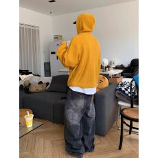 原宿长袖毛衣简约日系气质慵懒文艺流行时尚百搭ins新款潮流