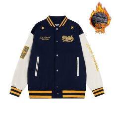 批发春秋美式<b class='q'>棒球</b><b class='q'>服外套</b>2025春秋新款撞色刺绣百搭情侣款宽松休闲夹克