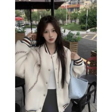 批发慵懒新款潮流时尚百搭重磅尼满刺绣棒球棉服日系<b class='q'>原宿</b><b class='q'>ins</b>文艺