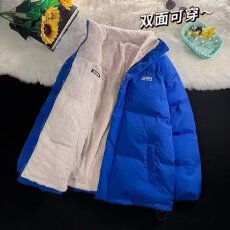 批发2025秋冬新款情侣轻薄两面穿保暖棉服外套户外轻量防泼水<b class='q'>男</b>女棉衣