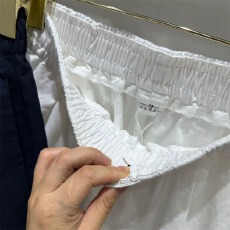 批发好质量松紧腰A字阔腿短裤女2025夏季新款<b class='q'>时尚</b>简约宽松显瘦<b class='q'>休闲</b>裤