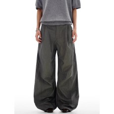 批发【内包边】美式潮牌伞兵裤男2025轻薄速干褶皱工装裤廓形冲锋裤