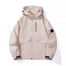 批发【冲锋衣】2025年运动登山服防水男女同款百搭休闲夹克单冲外套