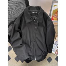 批发小牛津防水+垫肩】短款飞行员夹克男春秋季宽松衣服美式休闲外套