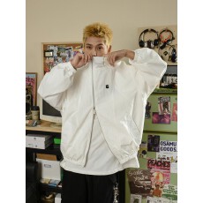 批发【防水小牛津复合双拉链】外套男春<b class='q'>夏</b>防晒衣夹克轻薄秋季立领运动