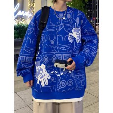 批发【大码M-8XL卫衣青少年男春秋款高初中学生男孩帅气长袖<b class='q'>t</b><b class='q'>恤</b>圆领