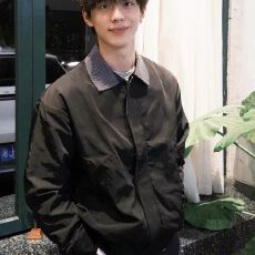 批发【夹克 外套男高级感薄款工装春<b class='q'>夏</b>男装撞色潮牌痞帅休闲翻领新款