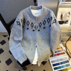 批发【<b class='q'>毛衣</b>】春秋日系针织开衫新款提花慵懒风外套百搭宽松外穿上衣