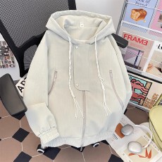 雾霾PU皮重磅气质飞行夹克男街头美式重工拉链设计感皮衣外套