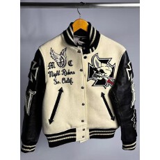 加厚夹棉棒球服Cleanfit风格修身立领vibe短宽外套夹克男