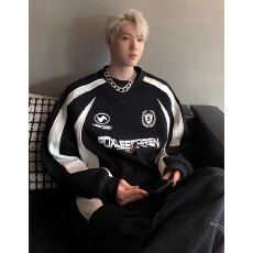 批发【华棉复贝贝绒卫衣2025新款冬季加绒加厚高街重磅<b class='q'>秋</b>冬款青少年