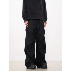 批发加绒<b class='q'>西裤</b>原版250克加绒】弯刀淘惑伞兵工装裤子<b class='q'>男</b>女冬阔腿休闲裤