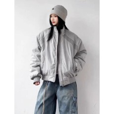 批发原版高质量 夹棉版】<b class='q'>棒球</b>服男正派秋冬加厚夹克棉服短款立领外套