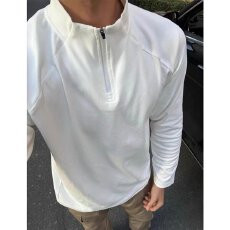 直贡呢速干衣宾库顿男长袖t恤秋冬立领运动跑步健身徒步登山服