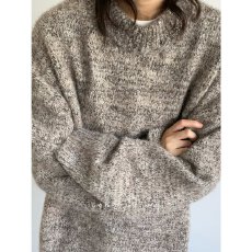 原版原工艺秋冬二浩针织衫男女生ing学院风宽松中性美拉德毛衣