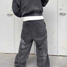 批发纯棉复合380】宽松新视觉<b class='q'>运动</b>卫裤男生<b class='q'>休闲</b>裤束脚学生裤秋冬长裤