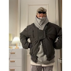 批发【常规款外套】棉服前言日记夹克男2025秋冬经典解构百搭上衣外套