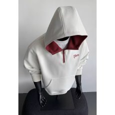 批发【华棉复贝贝绒】学生常青树字母连帽卫衣男女秋冬季情侣上衣外套