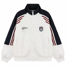 批发【卫衣】立领欧派星运动外套男春秋卫衣开衫夹克上衣chic潮流气质