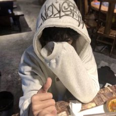 批发【华棉复贝贝绒】字母领 航刺绣连帽卫衣男女重磅春秋冬宽松上衣