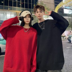 批发【抗起球圈圈绒毛衣】男士兔先绅冬季宽松线衣外套内搭打底<b class='q'>针织衫</b>