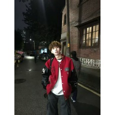 刺绣夹棉棉衣加厚上上签夹克棒球服男女秋冬潮撞色休闲情侣外套