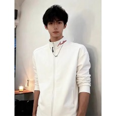 批发【德绒刺绣】立领008抓绒衣男款内搭春秋冬正肩开衫卫衣外套<b class='q'>情侣</b>