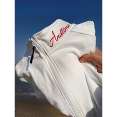 批发德绒刺绣打底衫男008<b class='q'>春</b>秋冬健身跑步运动训练服立领修身卫衣