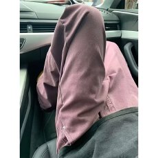 批发原版高质量】葡萄紫浩潮阔腿牛仔裤男女春<b class='q'>秋</b>宽松显瘦休闲直筒裤子